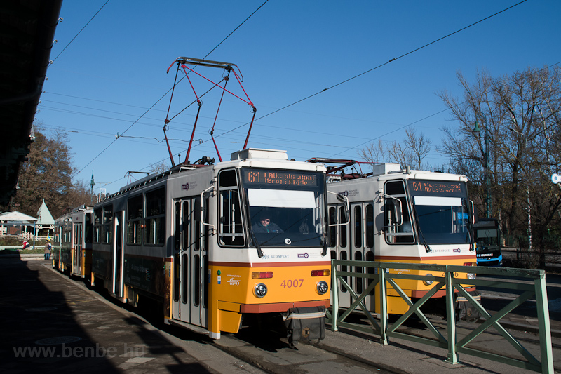 The BKV Tatra T5C5K2 4007 & photo