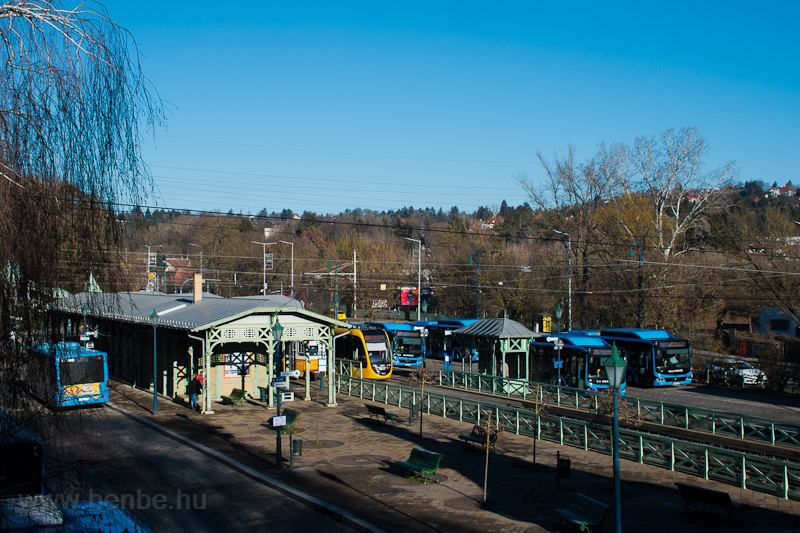 The tram and bus terminus a photo