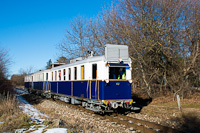 The LEV-MV ABamot 2 seen between Normafa and Szchenyi-hegy