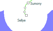 Sellye szolgálati hely helye a térképen