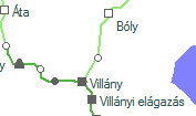 Márok szolgálati hely helye a térképen